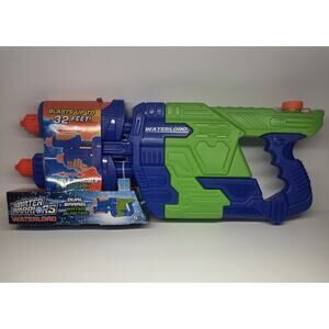 Water Warriors Waterlord Dual Barrel Water Blaster Water Gun Blasts Up To 32ft
